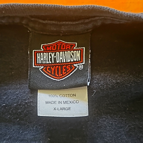 Harley-Davidson Other - HARLEY DAVIDSON Mens Short Sleeve Shirt ONALASKA, WISCONSIN Black and White